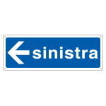 2353 - Cartello informazione sinistra
