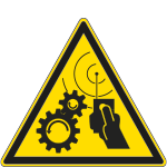 1117K - Cartello pericolo macchina comandata a distanza