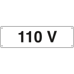 121711K - Cartello ausiliare 110 V