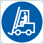 1384KS - Etichetta adesiva obbligo carrello