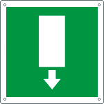 15152L - Cartello sicurezza uscita di emergenza