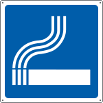 15160X - Cartello posto fumo