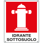 20187X - Cartello Idrante sottosuolo