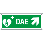 720906K - Cartell. all. "DAE Freccia Su/Destra"