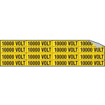 9114C - Foglio n.16 etichette adesive 10000 VOLT