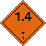 9438C - Etichetta adesiva EXPLOSIVE 1.4 (1)