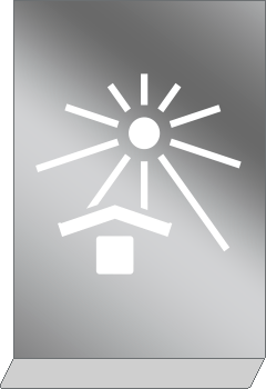 9468AA - stencil in alluminio