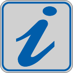 9645A - Etichetta argento simbolo INFORMAZIONI