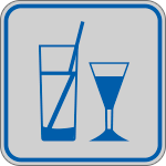 9652A - Etichetta argento simbolo BAR