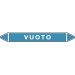 99D020A - foglio da 5 etichette autoadesive con frecce piu simboli VUOTO