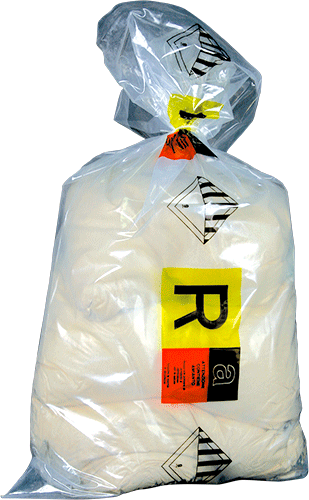 AMS422 - Sacchi polietilene marchiati A di amianto