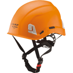 ANCE0747A - elmetto dielettrico con sottogola col.ARANCIO EN397 e EN50365 classe 0