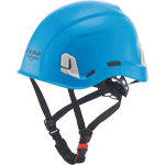 ANCE0747B - elmetto dielettrico con sottogola col.AZZURRO EN397 e EN50365 classe 0