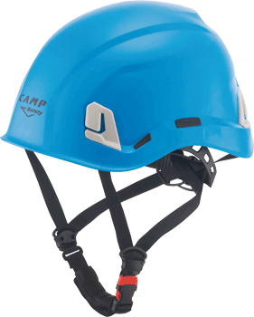 ANCE0747B - elmetto dielettrico con sottogola col.AZZURRO EN397 e EN50365 classe 0