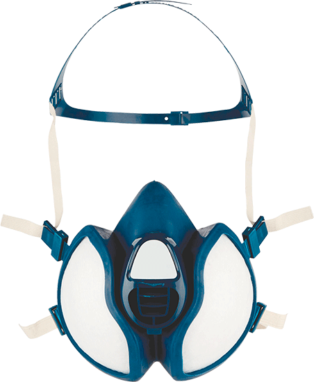 AP4279SP - Respiratore 3M 4000+ riutilizzabile classe ABEK1P3 polivalente fumi