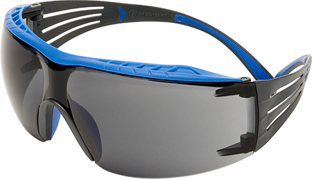 AP8223 - Occhiali SecureFit 400X montatura blu/grigia lente PC grigia