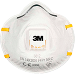 AP8812 - Respir. 3M 8812 FFP1 per polveri con valvola