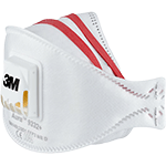 AP9332G - Respiratore 3M 9332G pieghevole FFP3 polveri fumi c valvola