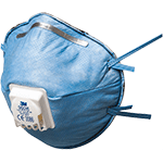 AP9926 - Respiratore 3M 9926 FFP2 anidride solforosa c valvola