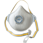 APM3305 - Facciale filtrante Moldex classe FFP2 R D con valvola Serie AIR PLUS