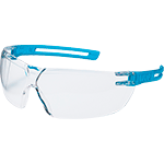 APU9191 - occhiali X-FIT montatura azzurro translucido lente incolore 2C-1,2