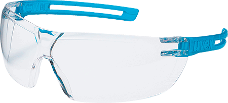 APU9191 - occhiali X-FIT montatura azzurro translucido lente incolore 2C-1,2