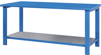 ARBT21 - tavolo da lavoro senza bordo di contenimento sui 3 lati cm 100x88 h.