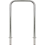 AS136 - Archetto antisosta inox tubo diametro 60 mm