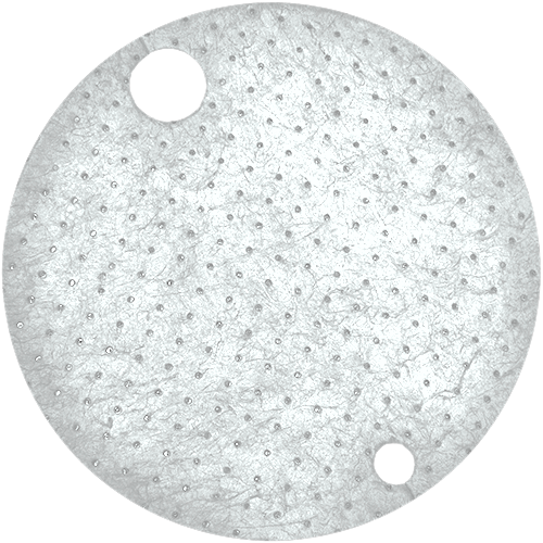 ASO08F - conf.25 panni coprifusti OIL SAFE IN diametro 56 cm. assorb. 50 lt.