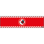BAN180P802 - Banner divieto accesso 180 x 45