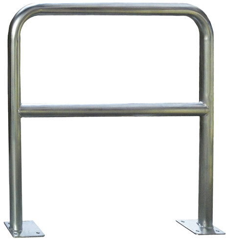 BARV402S - barriera ACCIAIO con piastra di fissaggio alle basi