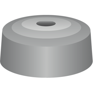 BC60 - Base cemento Kg 31 per paletti parapedonali d.60