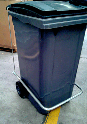 BIC240P - gruppo pedaliera per cassonetti BIC0240