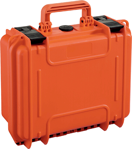 BRV001V - valigia chiusura ermetica stagna IP67 resistenza acqua e polveri VUOTA