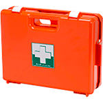 BRV201 - valigetta in ABS colore arancio contenuto All. 2 D.M. 388
