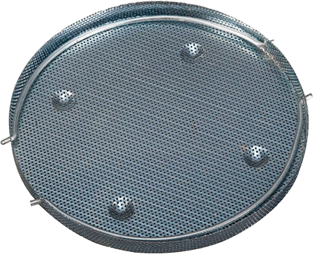 CJ0381 - piatto con funzione rompifiamma per il contenitore lavapezzi CJ0380