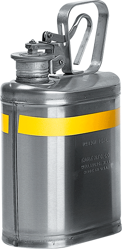 CJ1301E - contenitore acc.inox con maniglia a scatto per vers.con una mano l.3,8