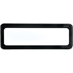 CNC3512 - Cornice portacartello polietilene nera