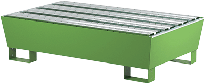 COM106 - vasca di raccolta 1 fusto da 200 lt (doghe)