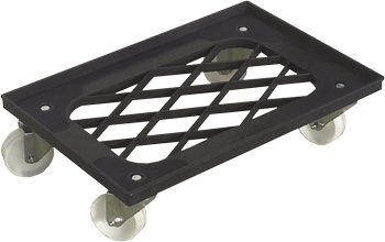 CPLC268 - carrello 4 ruote per contenitori multiuso 620x420x170