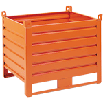 CPLS22A - Contenitore in lamiera con slitta portata 2000kg