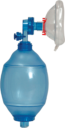 CPS29 - Pallone PVC per rianimazione adulto con maschera