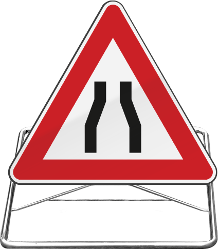 CVGLH8017 - Cavalletto richiudibile con triangolo da 60 CL 2 "strettoia simmetrica