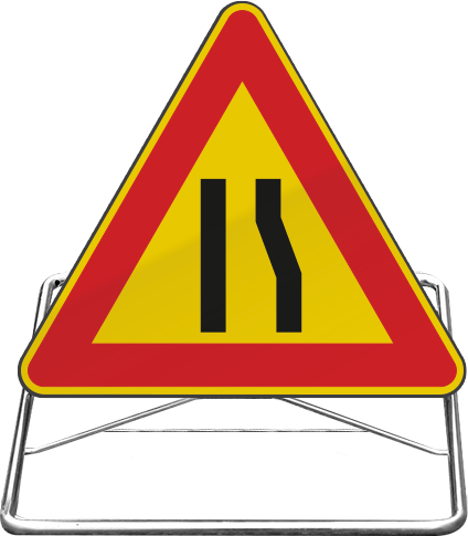 CVGLR8386 - Cavalletto richiudibile con triangolo da 60 CL 1 "fig. 386 C.d.S."