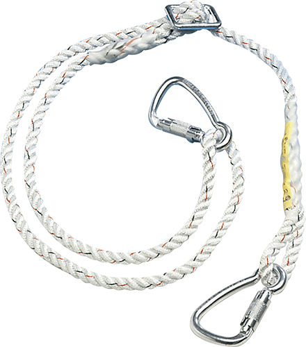 DAM8285 - Cordino posizionamento regolabile lunghezza m.1,8 SENZA MOSCHETTONI