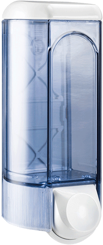 DCC562 - Dispenser per sapone liquido a parete trasparente capacita' 0,8 lt.