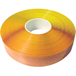 DMS100Y - nastro adesivo SAFE IN in PVC qualita' PREMIUM col.GIALLO h10cm x30m