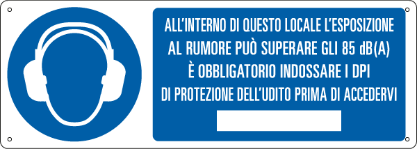 E19561K - Cartello obbligo all'interno di questo locale EN ISO 7010