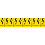 E91512B - foglio n.10 etic.aut."zagaglia+230 VOLT"