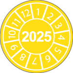 EBC49625 - confezione da 250 bollini datario anno 2025